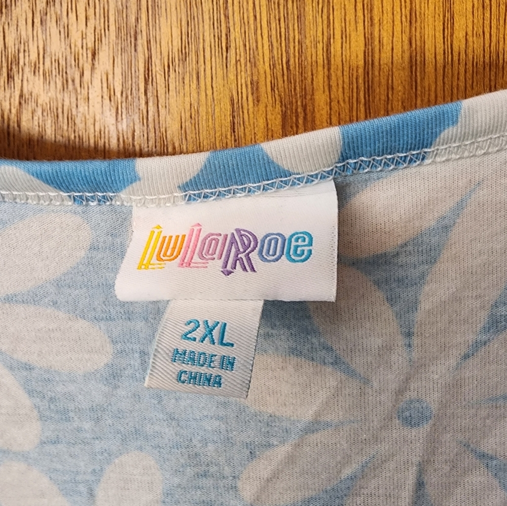 Lularoe Nicole dress 2XL Like New - Picture 3 of 3